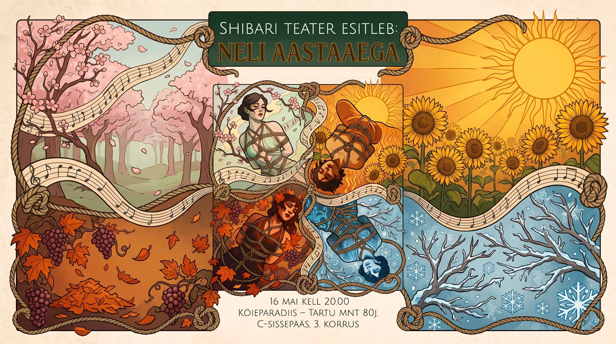 Featured image for “Shibari Teater esitleb: 4 aastaaega”