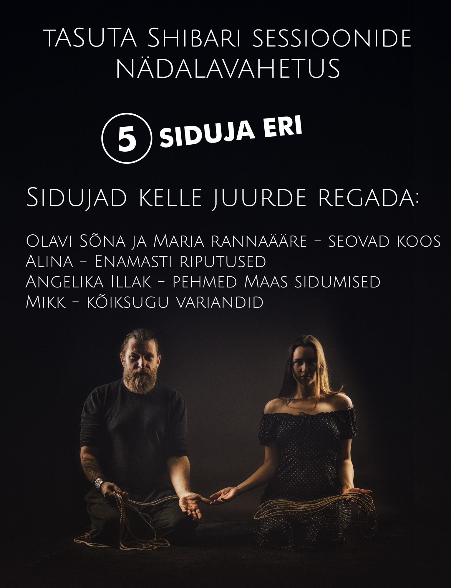 Featured image for “Tasuta shibari-sessioonide nädalavahetus”